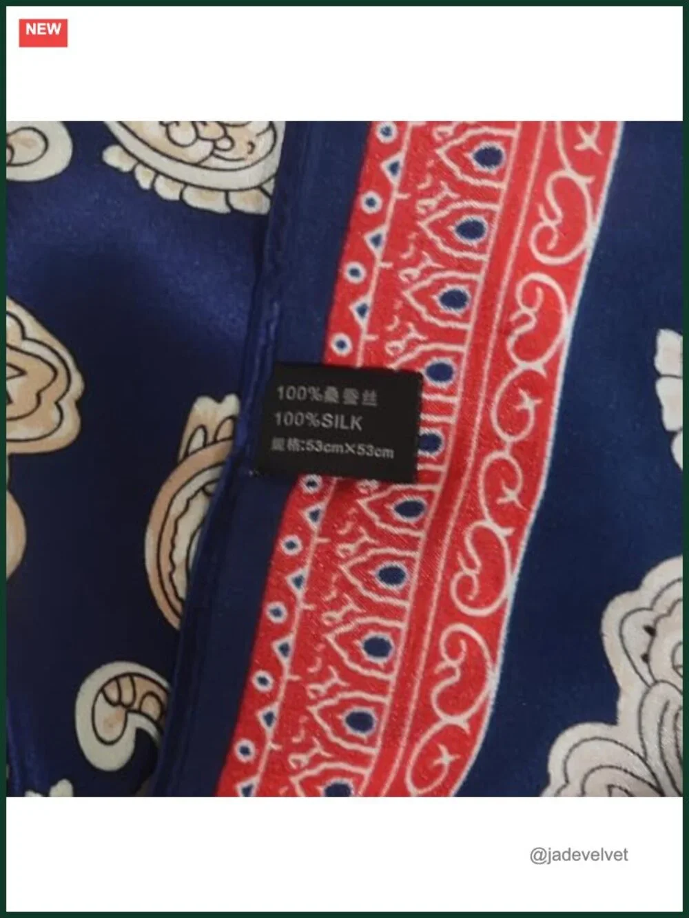 100% Mulberry Silk Neck Scarf 21